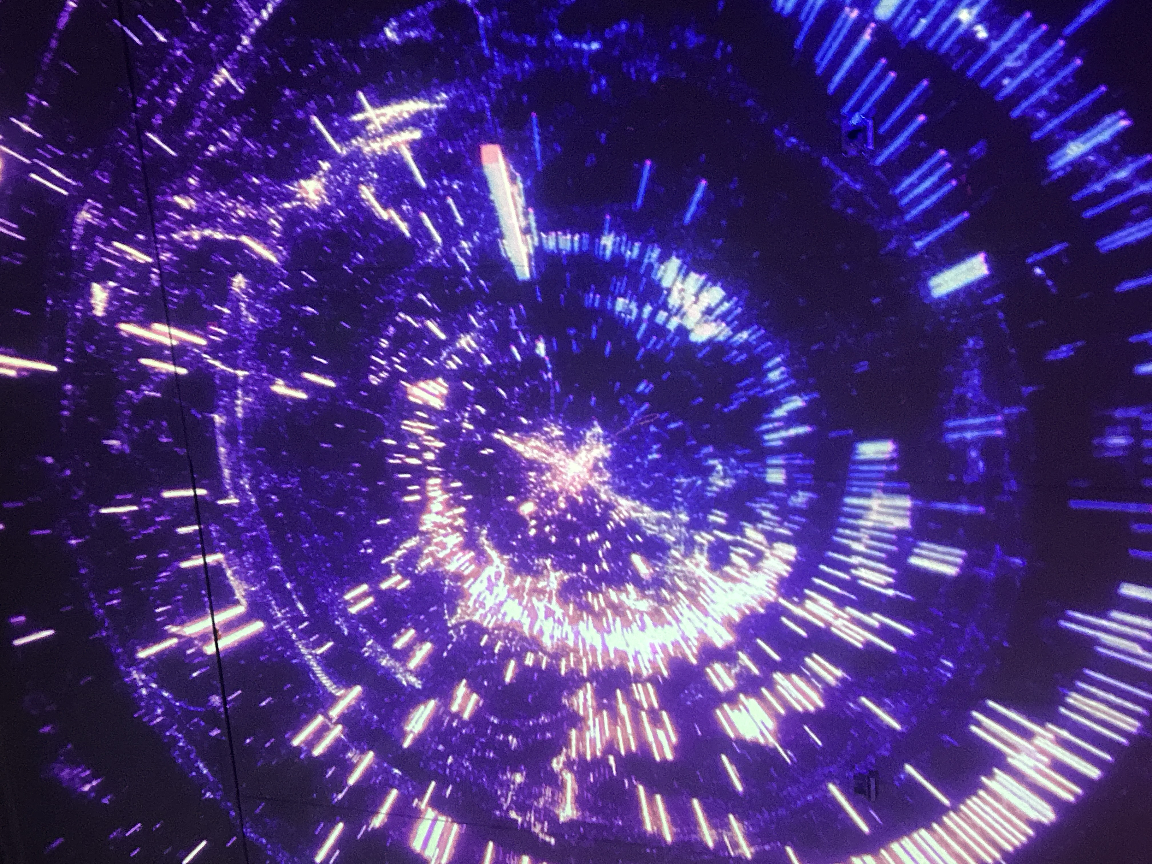 HOPE ALCAZAR — immersive purple projection mapping